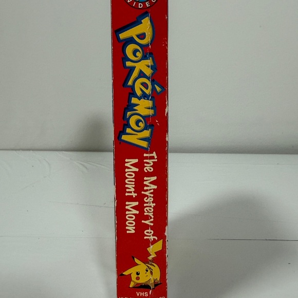 Pokemon The Mystery of Mount Moon VHS 1998 Pioneer Viz Video Pokerap - Picture 4 of 5